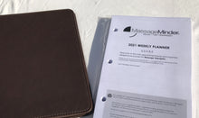 Load image into Gallery viewer, 2026 Mini Zipper 3-Ring Binder Appointment Book (Paper size 5.5x8.5)