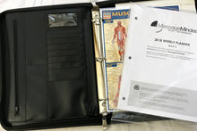 Load image into Gallery viewer, 2024 Portfolio 3-Ring-Zipper Binder Appointment Book (Paper size 8.5x11)
