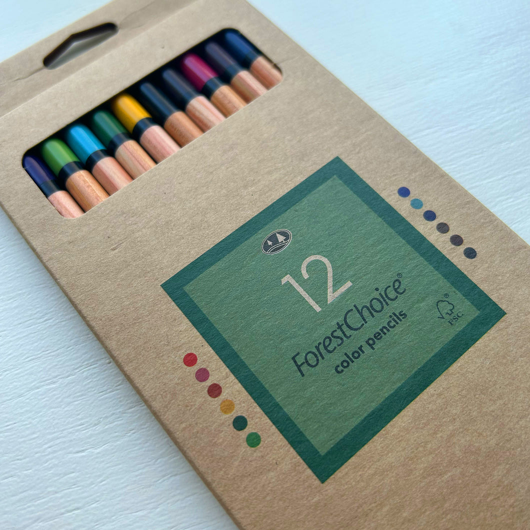 ForestChoice Color Pencils - Set of 12