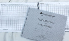 Load image into Gallery viewer, Bookkeeping For Bodyworkers - Bookkeepers Ledger Log Book
